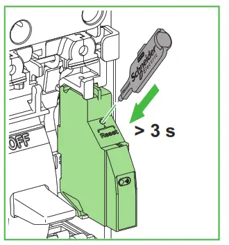 Schneider Electric ComPacT NSXm Wireless Indication Auxiliary for MCCB 16 160 A - icon sdf3