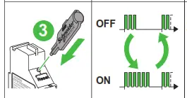 Schneider Electric ComPacT NSXm Wireless Indication Auxiliary for MCCB 16 160 A - icon1sdf0