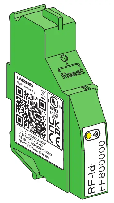 Schneider Electric ComPacT NSXm Wireless Indication Auxiliary for MCCB 16 160 A