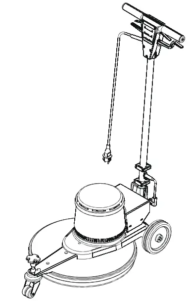 HS 1001 High-Speed Single Brush Machine