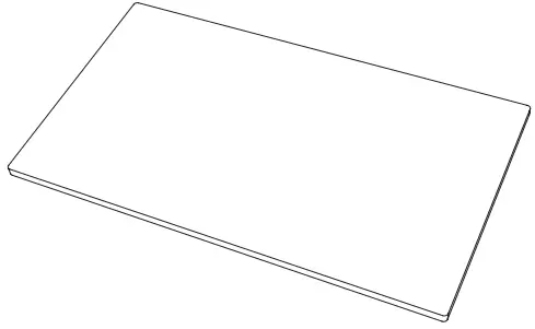 V I V O DESK-TOP60O Bamboo Table Top 60 Inch x 24 Inch-fig1