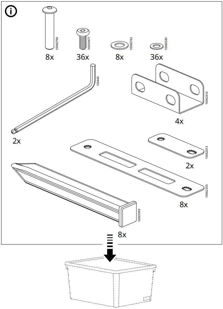 IKEA AA 2266758 1 GUNNÖN Gazebo Dark Grey 238x233 cm - Figure 14