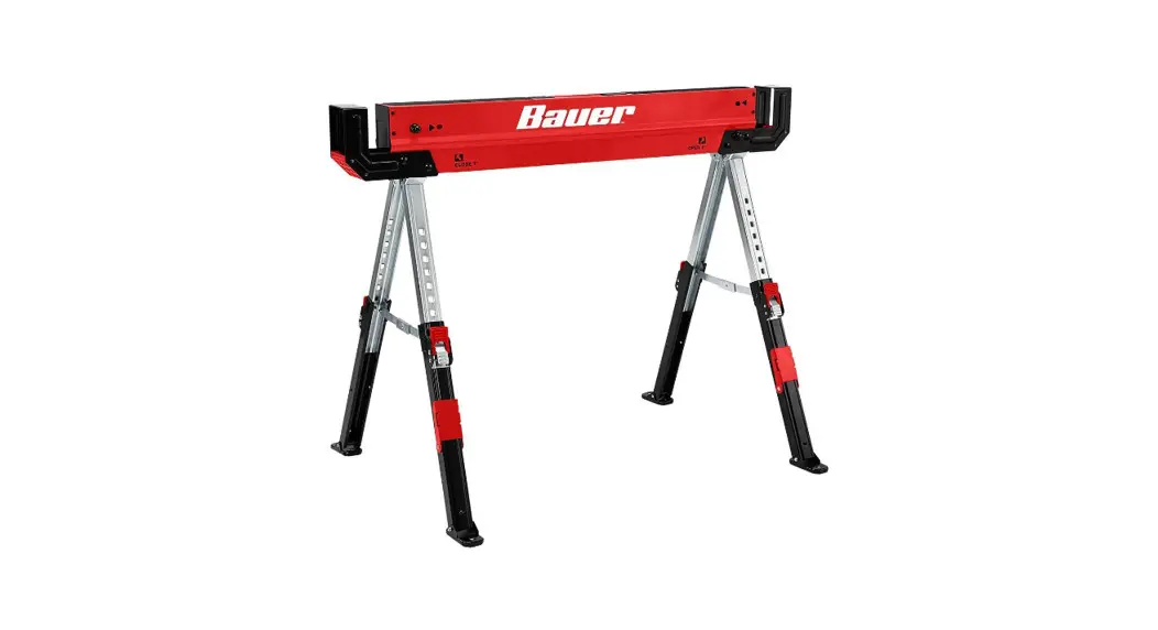 Bauer 57807 1300 Lb Capacity Steel Sawhorse Owner's Manual Bauer 57807 1300 Lb Capacity Steel Sawhorse Owner's Manual