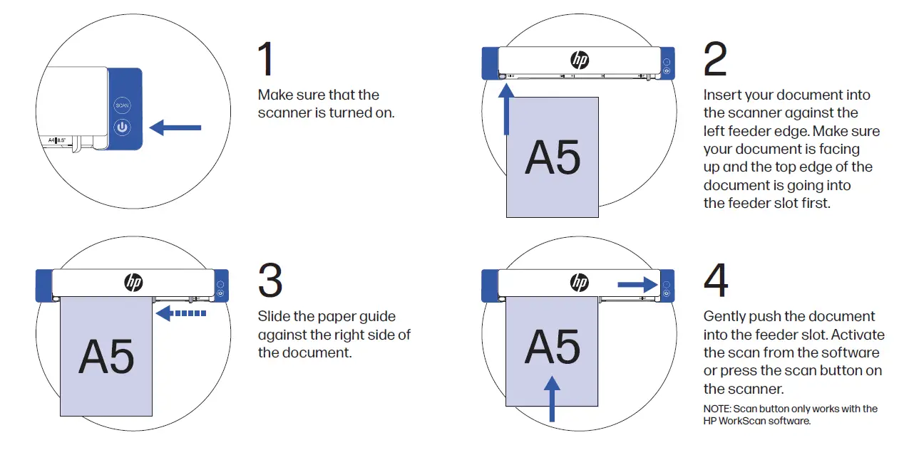 HP PS100 Mobile Scanner 3