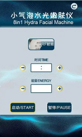 REJUVA FRESH SR-AF1317A 8 in 1 Hydra Facial Machine - c21