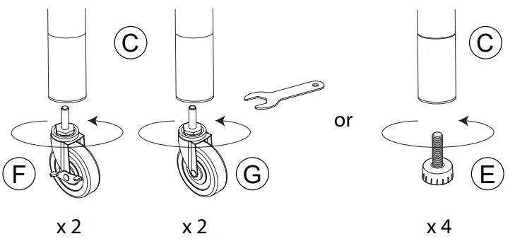 EFINE-RL200-5WX2,-5-Shelf-Shelving-Units-and-Storage-on -Wheels-fig-4