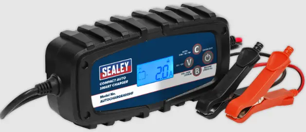 SEALEY AUTOCHARGE400HF Compact Auto Smart Charger and Maintainer
