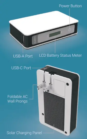 POWERSTICK 806200 PowerTrip Classic Portable Charger With Emergency Solar Panel - Featured Image - Overview