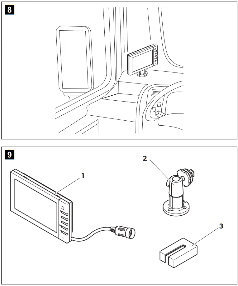 DOMETIC M55L AHD Power and Control Monitors - fig 3