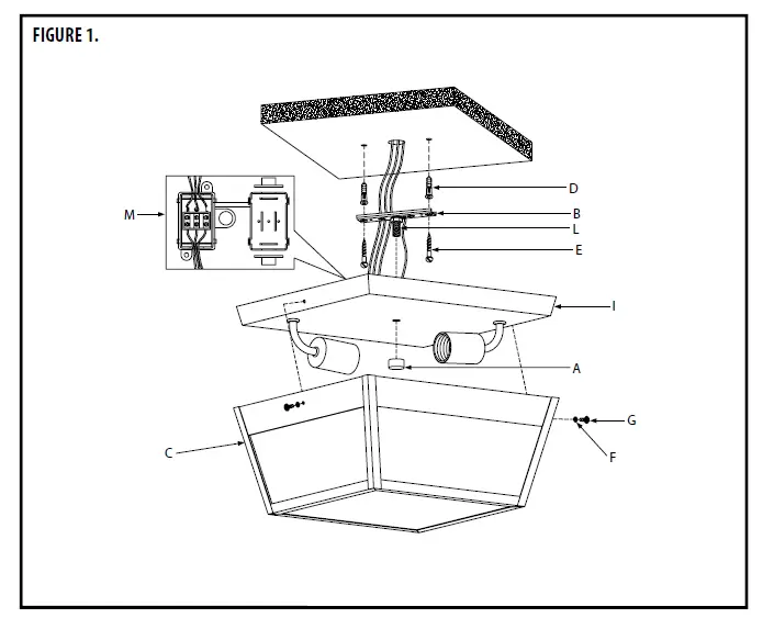 Westinghouse-GS-26-FS1-WH22-Peterson-30-cm-Two-Light-Outdoor-Flush-Mount-Ceiling Fixture-1