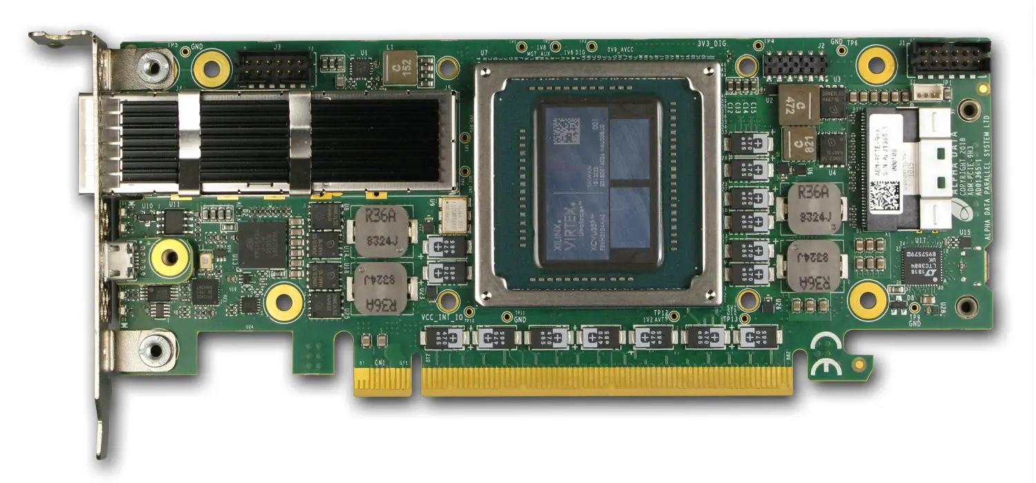 ALPHA DATA ADM-PCIE-9H3 High Performance FPGA Processing Card