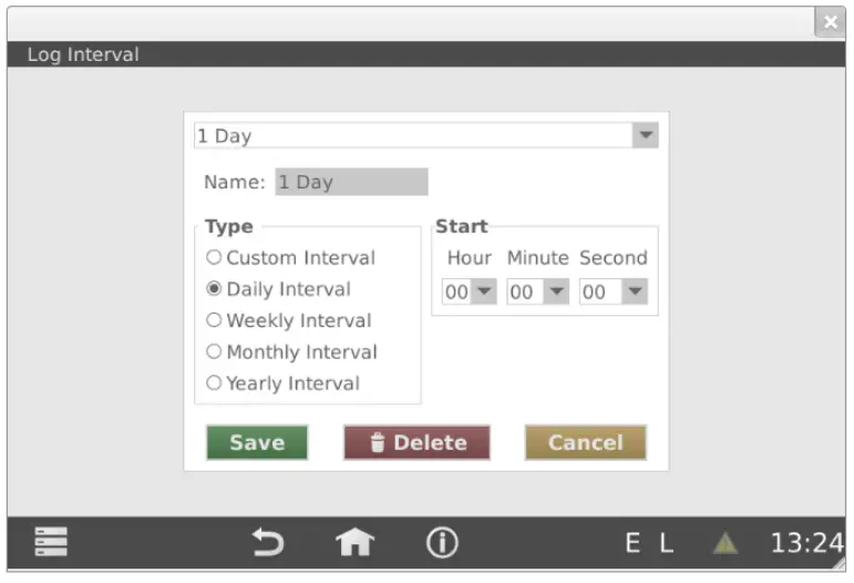 Relay WEBLOG 250 M Bus Datalogger Devices - Logger settings