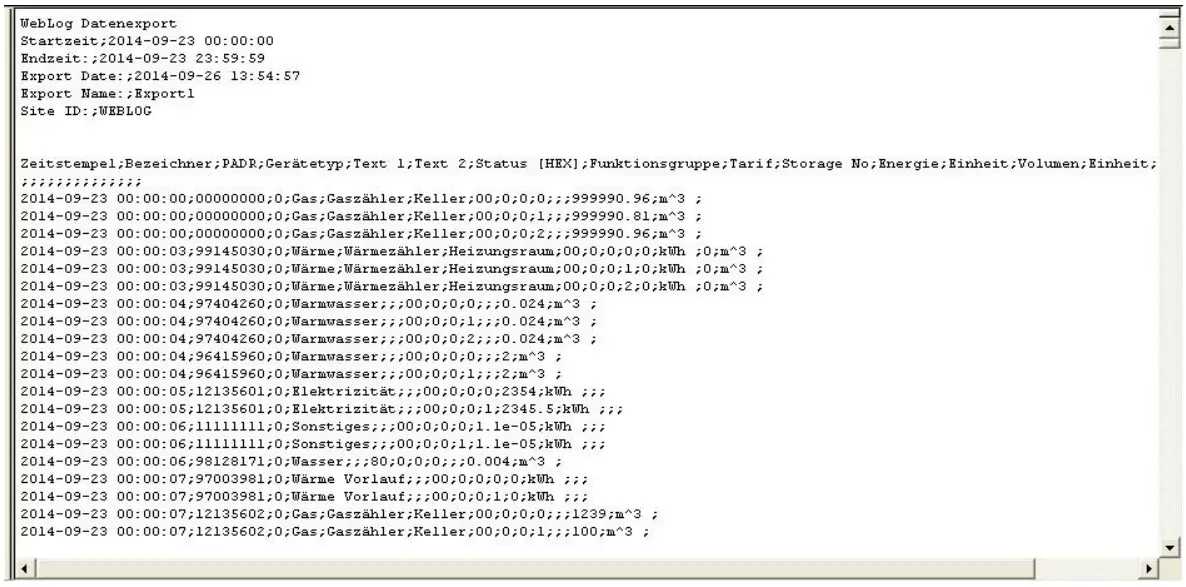 Relay WEBLOG 250 M Bus Datalogger Devices - V1