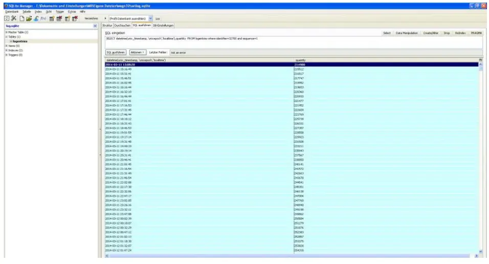 Relay WEBLOG 250 M Bus Datalogger Devices - below the table1
