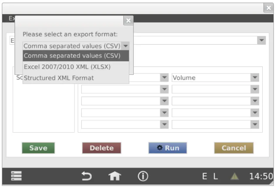 Relay WEBLOG 250 M Bus Datalogger Devices - logged data which