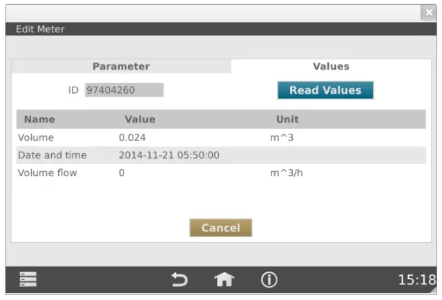 Relay WEBLOG 250 M Bus Datalogger Devices - meter by clicking