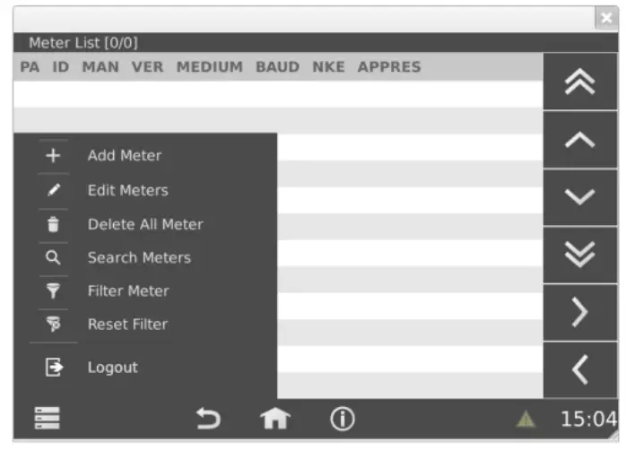 Relay WEBLOG 250 M Bus Datalogger Devices - search for meters