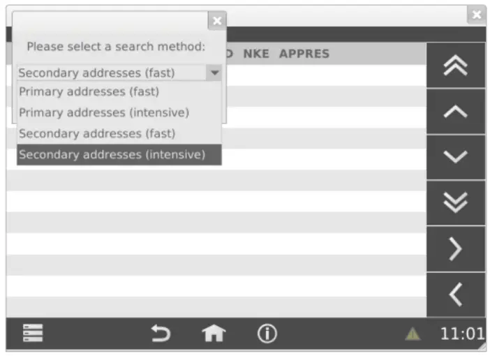 Relay WEBLOG 250 M Bus Datalogger Devices - secondary addresses
