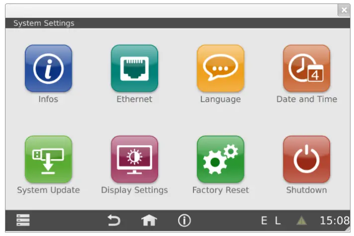 Relay WEBLOG 250 M Bus Datalogger Devices - system settings