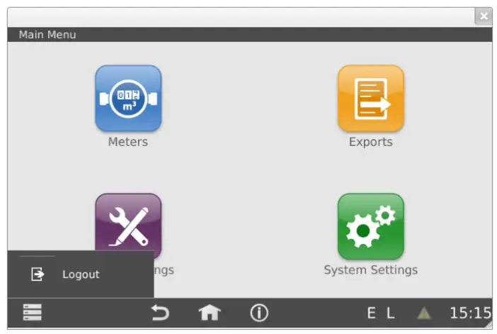 Relay WEBLOG 250 M Bus Datalogger Devices - user by starting