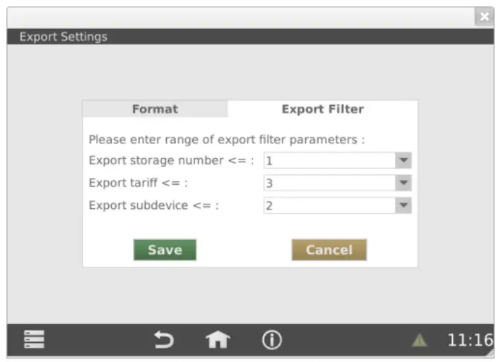 Relay WEBLOG 250 M Bus Datalogger Devices - value for tariff