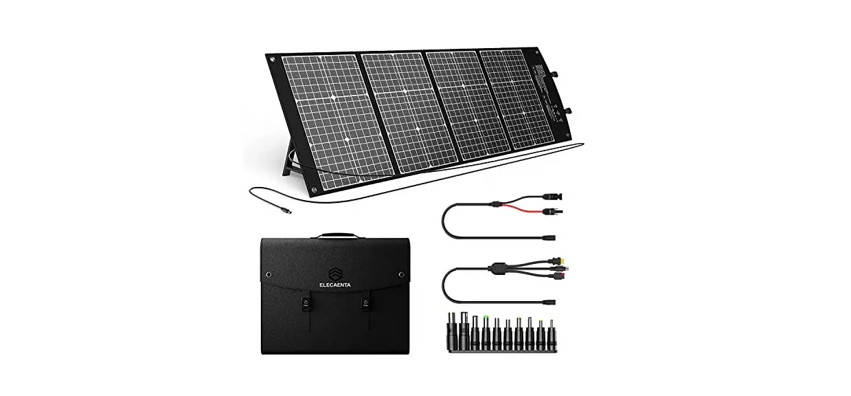 Elecaenta Lsfc-120 120w Portable Solar Panel User Manual