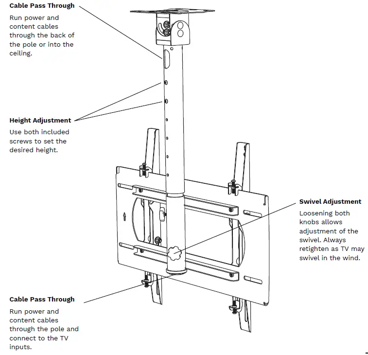 SEURA-SC-1-OUTDOOR-TV-CEILING MOUNT-fig-7