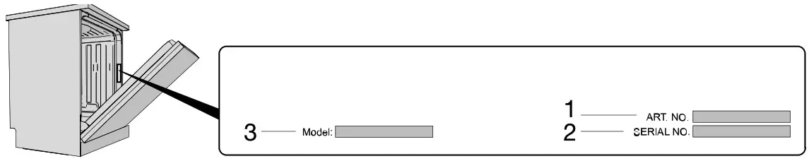 ASKO DFI544D Dishwasher - Installation 3