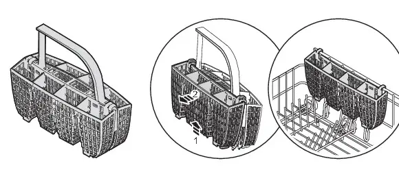 ASKO DFI544D Dishwasher - Loading the dishwasher 12