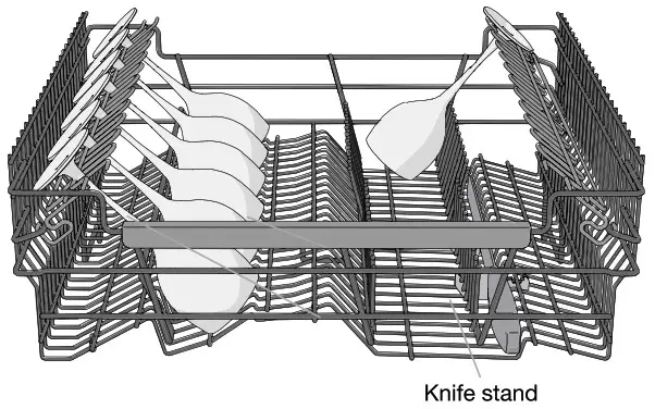 ASKO DFI544D Dishwasher - Loading the dishwasher 4