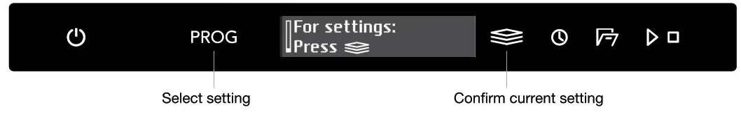 ASKO DFI544D Dishwasher - Settings 1