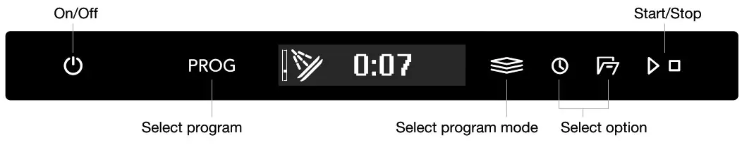 ASKO DFI544D Dishwasher - Using the dishwasher 3