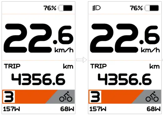 BAFANG DP C263 CAN Powerful M820 Defines New Level for Mid Mounted - backlighting