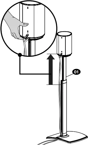 SANUS WSSE1A1 - Height Adjustment 2
