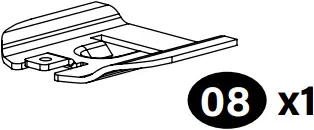 SANUS WSSE1A1 - Parts and Hardware 3a