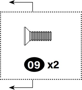 SANUS WSSE1A1 - Parts and Hardware 3c