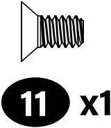 SANUS WSSE1A1 - Parts and Hardware 4a