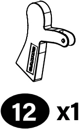 SANUS WSSE1A1 - Parts and Hardware 4b