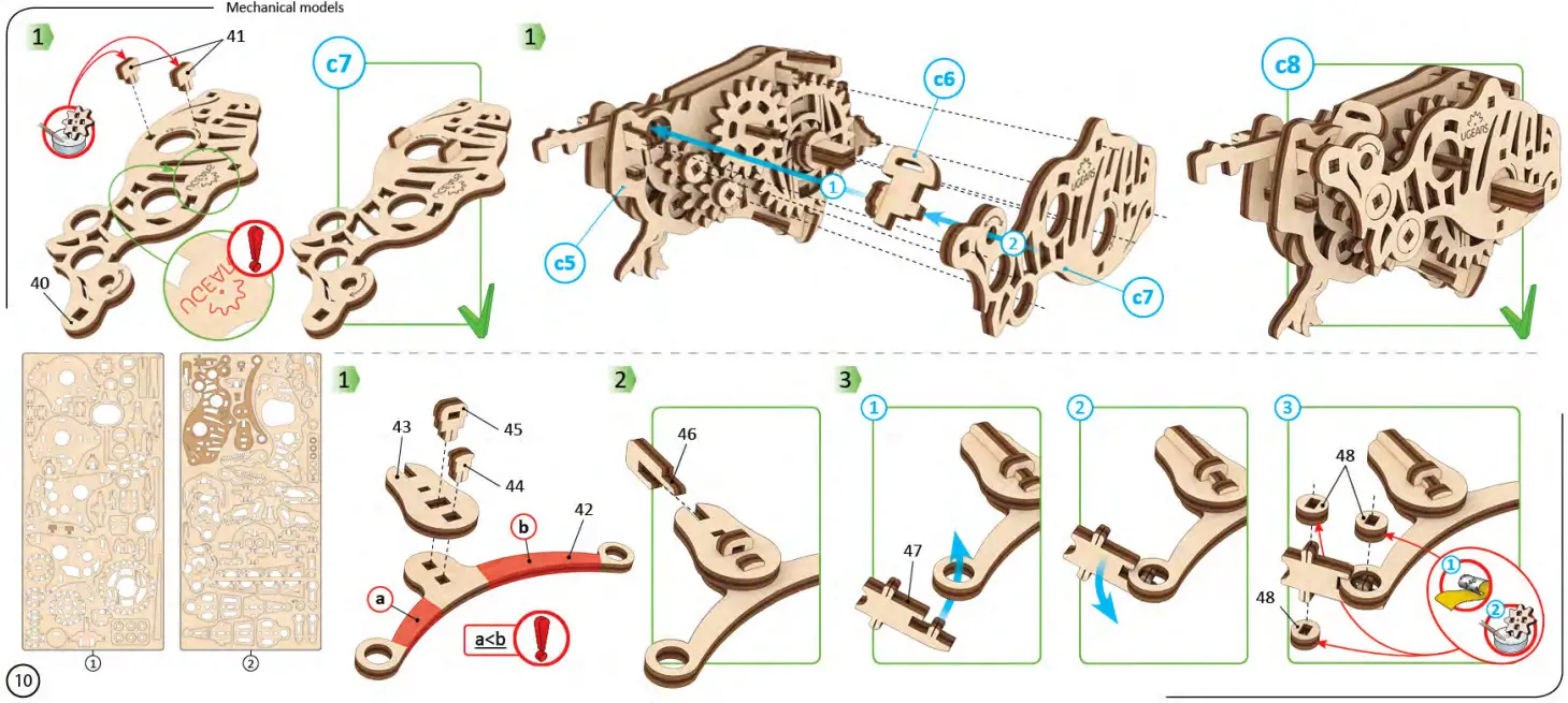 UGEARS-124-Tyrannosaurus-Rex-fig-14