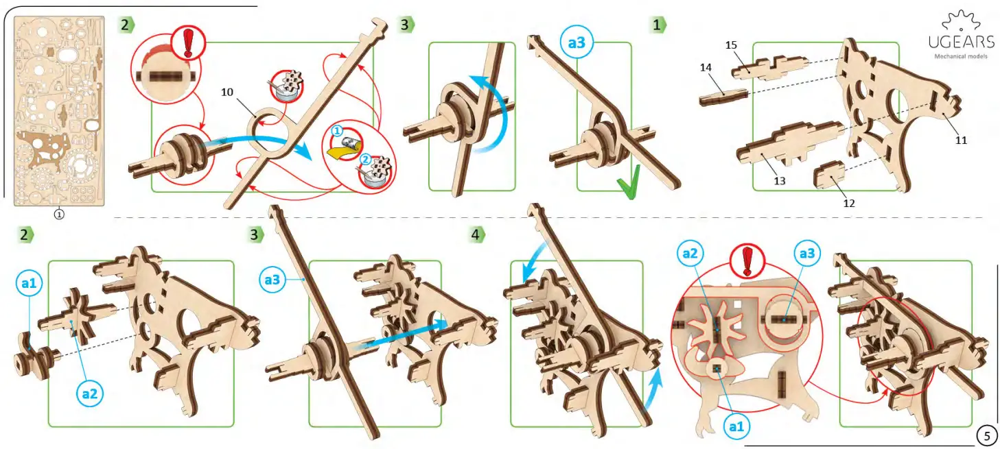 UGEARS-124-Tyrannosaurus-Rex-fig-9