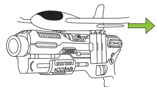 Odyssey toys FLYING ACE High Velocity Blaster Game - fig 3
