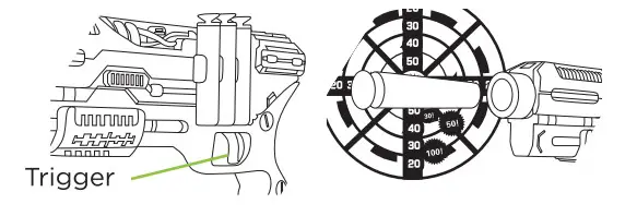 Odyssey toys FLYING ACE High Velocity Blaster Game - fig 6