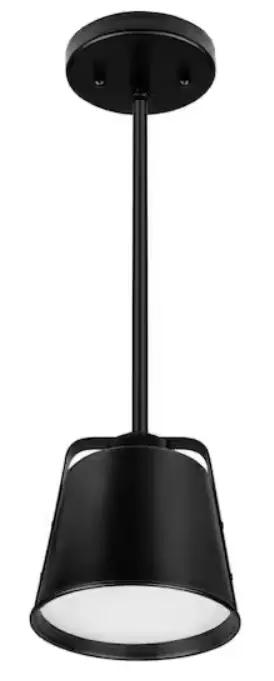 OREIN CP40a-500-120-9 Integrated LED Matte Black Mini Pendant