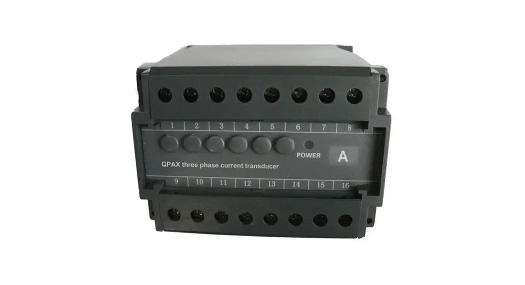 Blue Jay Bj-qpax Three Phase Power Transducer User Manual Blue Jay Bj-qpax Three Phase Power Transducer User Manual