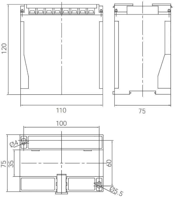 BLUE JAY BJ-QPAX Three Phase Power Transducer - fig 2