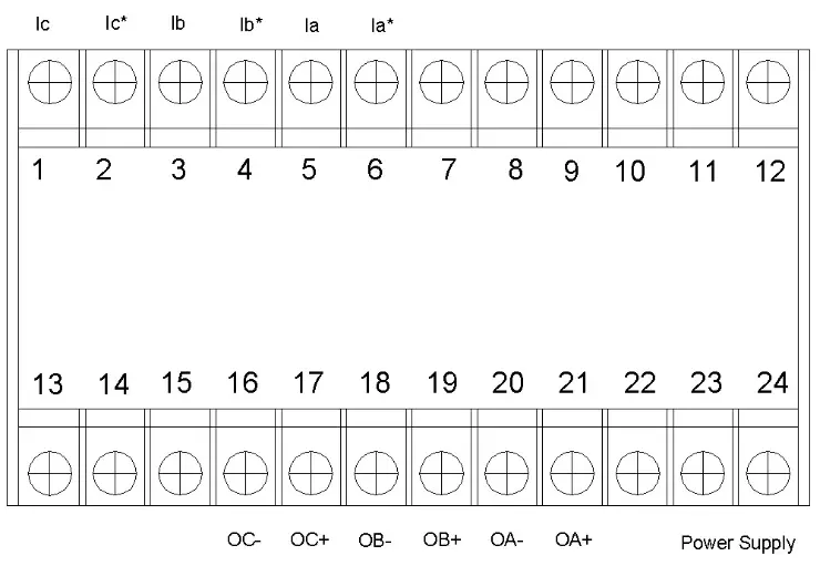 BLUE JAY BJ-QPAX Three Phase Power Transducer