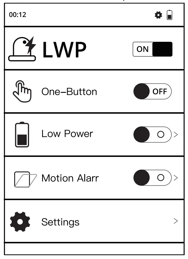 Multifunctional Alarm (LWP)