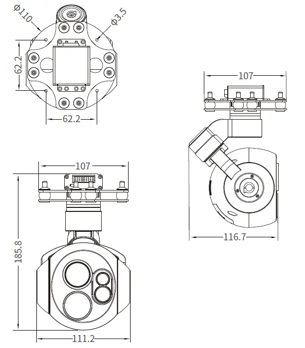 Viewpro-Q10TRIM 10x-Optical-Zoom -Laser -Rangefinder-with-Tracking-Gimbal-Camera-10