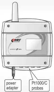 COMET SYSTEM W084x IoT Wireless Temperature Sensor - Technical Specification 3