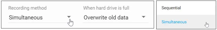i3 INTERNATIONAL SRX-Pro Audio Video Supply Server Owner's Manual - Support Sequential recording mode